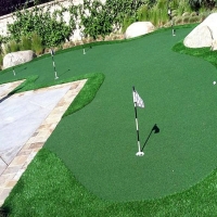 Artificial Grass El Nido, California Putting Green Turf, Backyard Landscaping Ideas