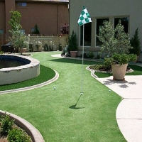 Artificial Grass Snelling, California Putting Green Carpet, Backyard Landscaping Ideas