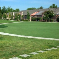 Fake Grass Ballico, California Office Putting Green, Commercial Landscape