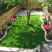 Fake Grass Carpet Los Banos, California Backyard Deck Ideas, Backyard Landscaping