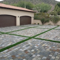 Fake Grass Dos Palos Y, California Design Ideas, Small Front Yard Landscaping