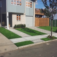 Fake Lawn Dos Palos Y, California Roof Top, Front Yard Landscaping