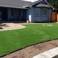 Faux Grass Ballico, California Home And Garden, Front Yard Landscaping