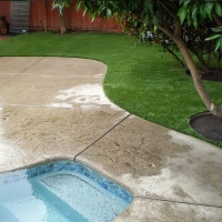 Faux Grass El Nido, California Lawn And Landscape, Backyard Pool