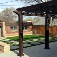 Installing Artificial Grass Dos Palos, California Lawn And Landscape, Backyard Makeover