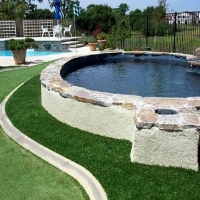 Plastic Grass Dos Palos Y, California Home Putting Green, Natural Swimming Pools