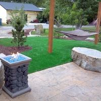 Synthetic Lawn Le Grand, California Paver Patio, Front Yard Landscape Ideas