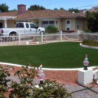 Synthetic Turf Supplier Atwater, California Landscaping, Front Yard Design