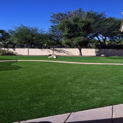 Artificial Grass Installation Dos Palos, California Rooftop, Front Yard Design