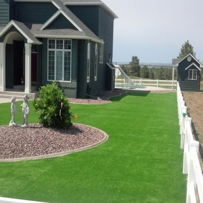 Plastic Grass Gustine, California Garden Ideas, Front Yard Landscape Ideas