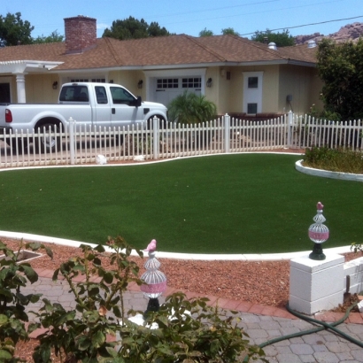 Synthetic Turf Supplier Atwater, California Landscaping, Front Yard Design