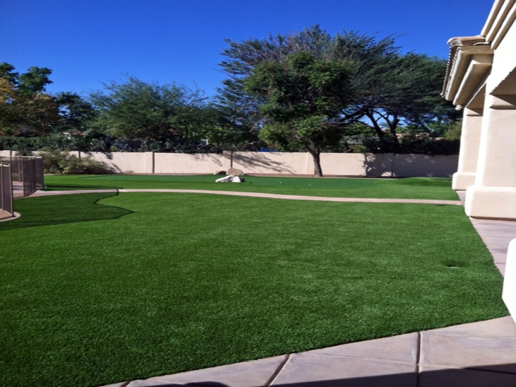 Artificial Grass Installation Dos Palos, California Rooftop, Front Yard Design