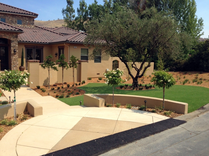 Artificial Grass Installation El Nido, California Rooftop, Landscaping Ideas For Front Yard