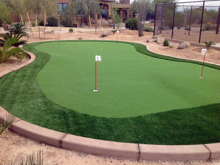 Artificial Turf Installation Los Banos, California Artificial Putting Greens, Backyard Ideas