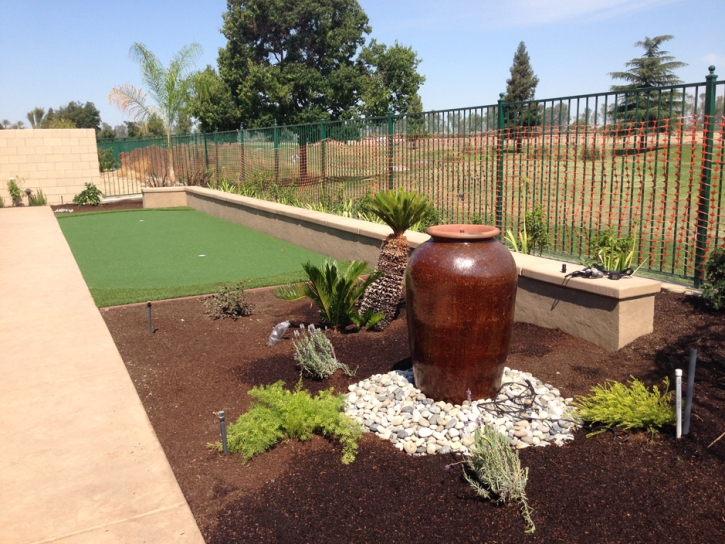 Best Artificial Grass Le Grand, California Putting Greens, Backyard Designs