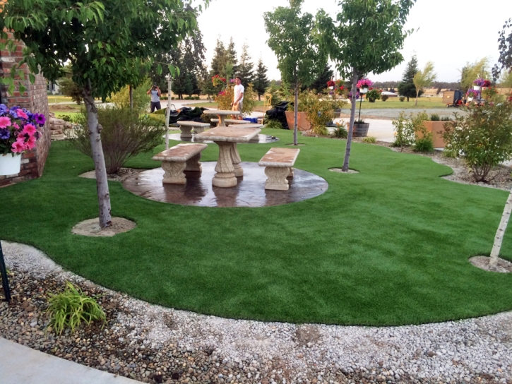 Fake Grass Gustine, California Upper Playground, Commercial Landscape