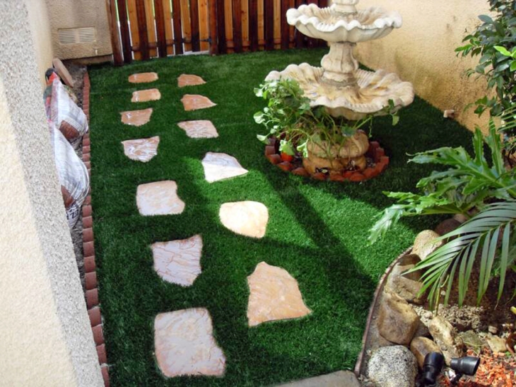 Fake Lawn Le Grand, California Garden Ideas, Backyards