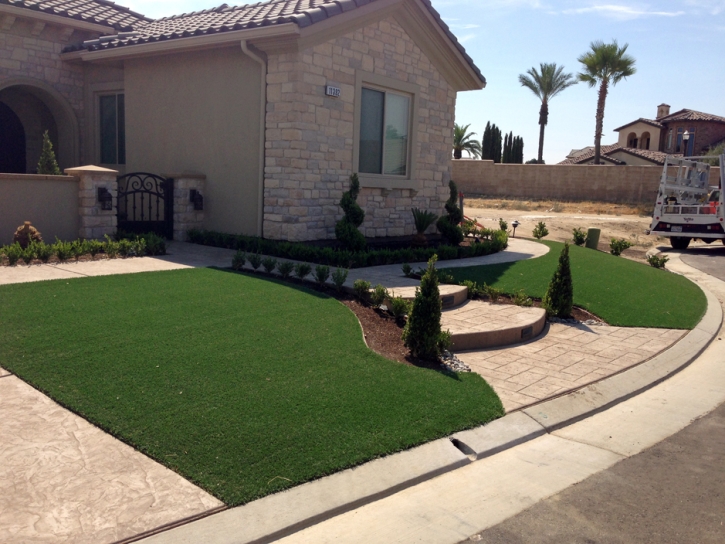 Fake Lawn Planada, California Landscape Rock, Front Yard Landscaping