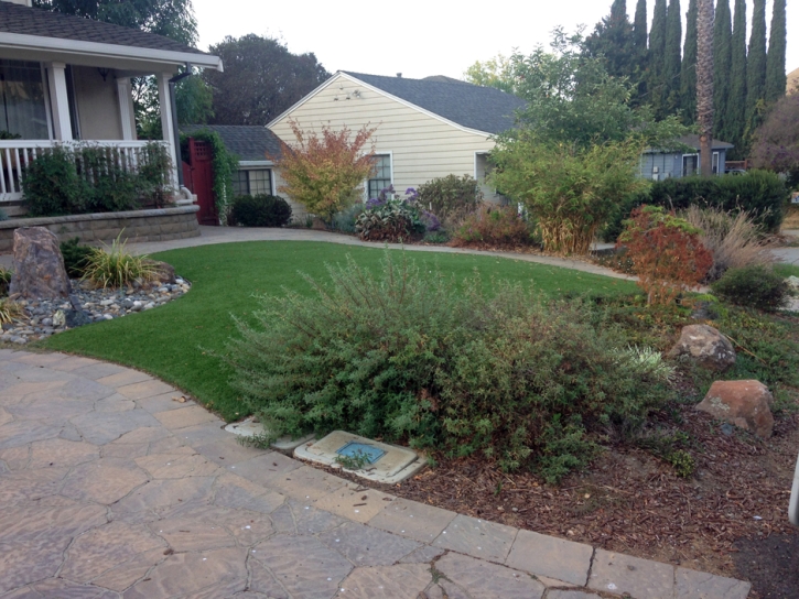 Fake Turf Ballico, California Gardeners, Front Yard Landscape Ideas