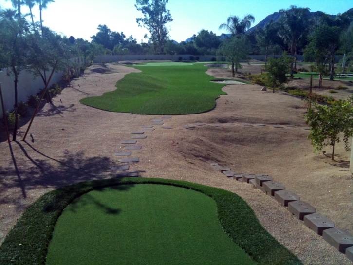 Faux Grass Los Banos, California Office Putting Green, Backyard Landscaping