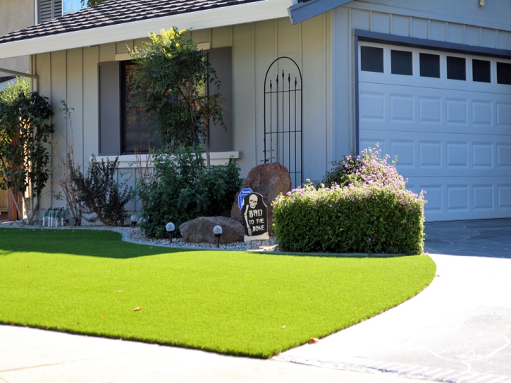 Installing Artificial Grass Le Grand, California Roof Top, Front Yard Ideas