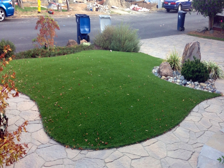 Synthetic Grass Livingston, California Paver Patio