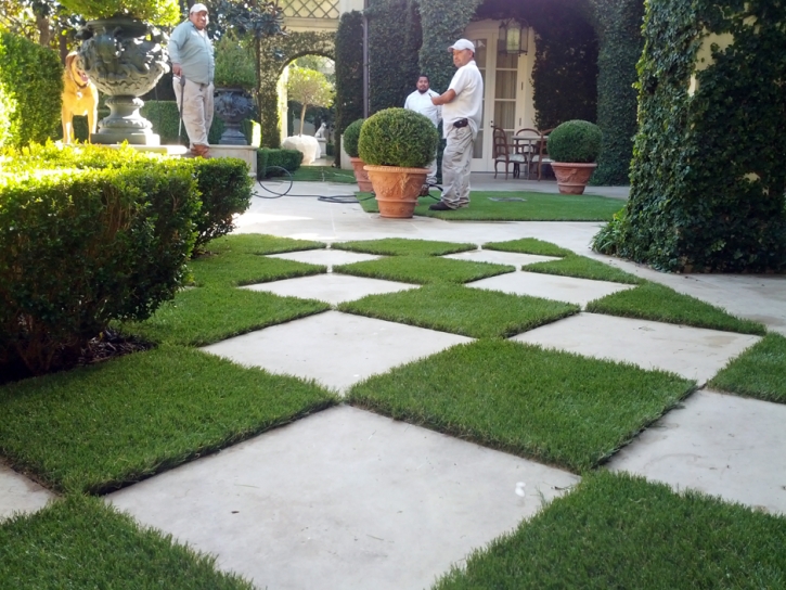 Synthetic Grass Merced, California Landscape Ideas, Pavers