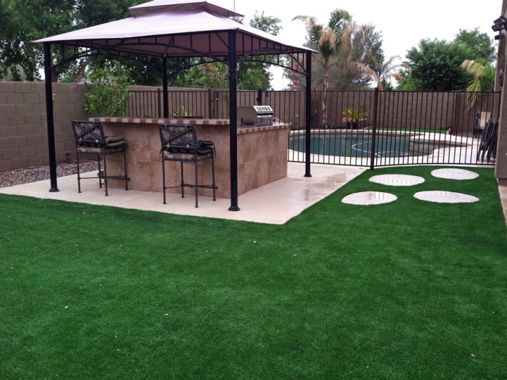 Synthetic Turf Dos Palos, California Landscape Photos, Backyard Makeover