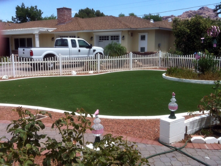 Synthetic Turf Supplier Atwater, California Landscaping, Front Yard Design