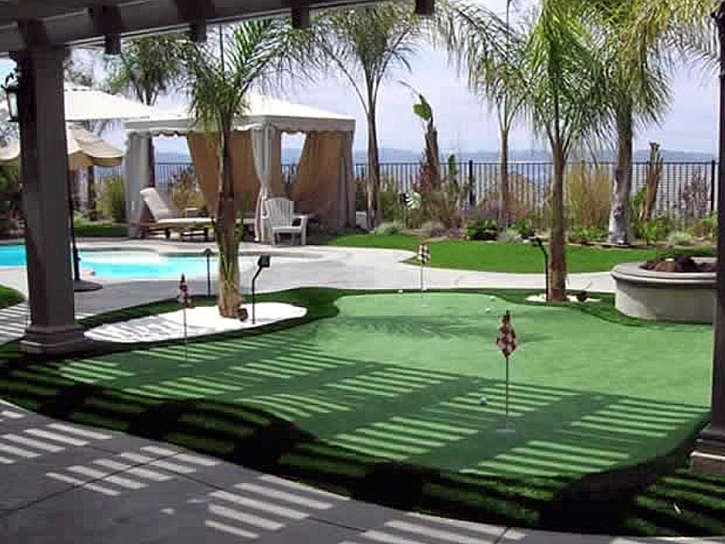 Synthetic Turf Supplier Le Grand, California Putting Green Flags, Backyard Designs