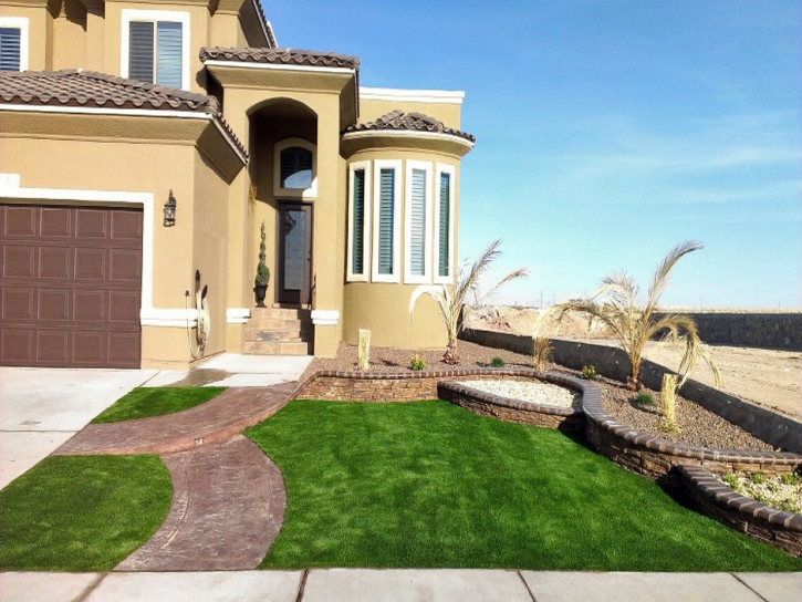 Turf Grass Stevinson, California Landscaping, Front Yard Landscape Ideas